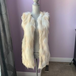 Design Lab by Lord & Taylor Faux Fur Vest